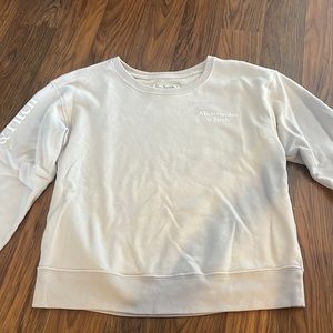 Light Pink Abercrombie & Fitch sweatshirt size S.